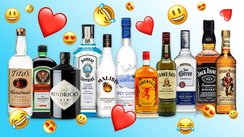 Drinkmojis 11 Iconic Spirits In Emoji Form Vinepair