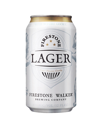 Firestone Walker Lager is one of the best beers for the summer!