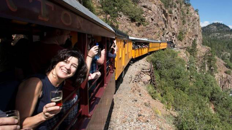 Colorado's Durango Beer Train traverses the state's craft beer country.