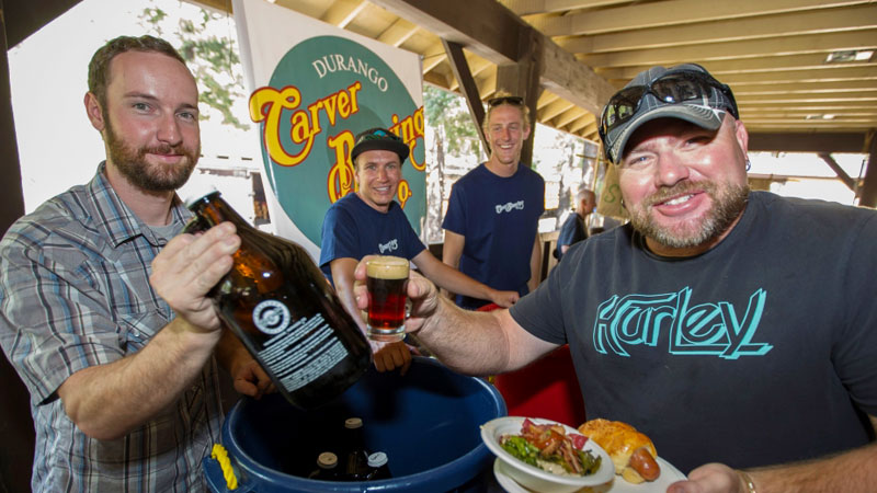 Trips on the Durango Beer Train in Colorado include guided craft beer tastings.