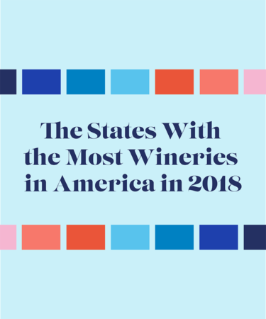 Mapped & Ranked: The States With the Most Wineries in America (2018)