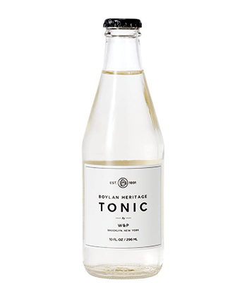 Boylan Heritage Tonic é uma das melhores marcas de água tónica