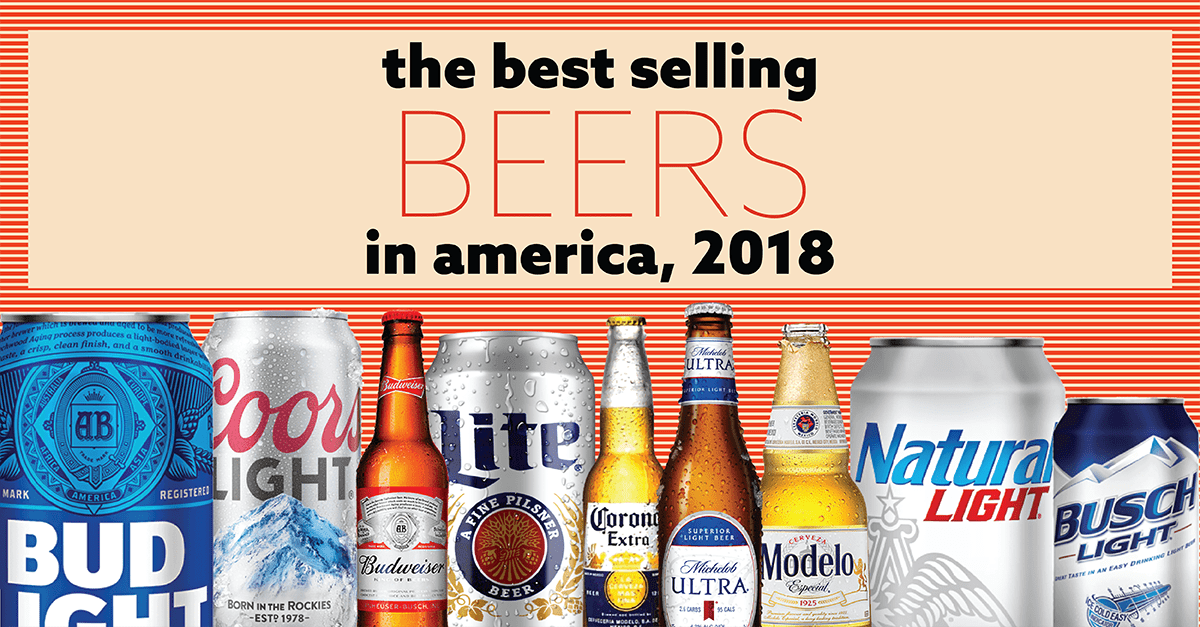 The Best Selling Beers In America 2018 Vinepair