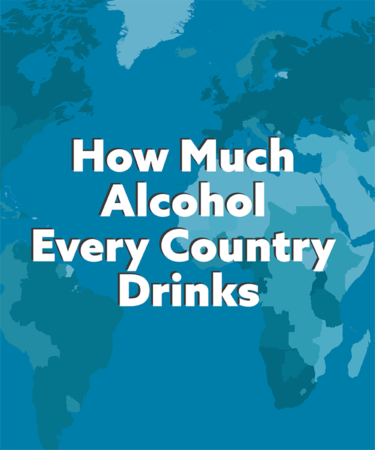 MAP: What Country Drinks the Most Alcohol?