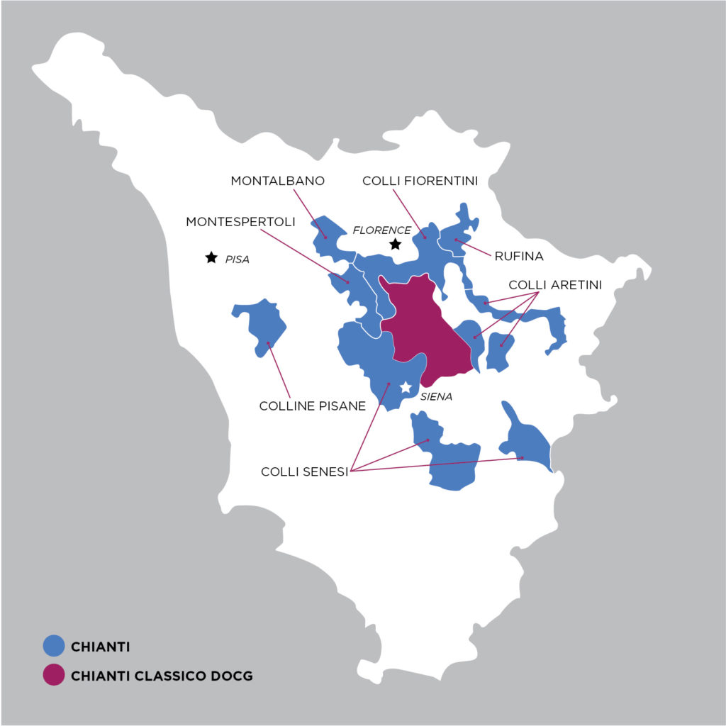 The Differences Between Chianti Chianti Classico Chianti Classico   2018 SM Map Chianti 01 1024x1024 