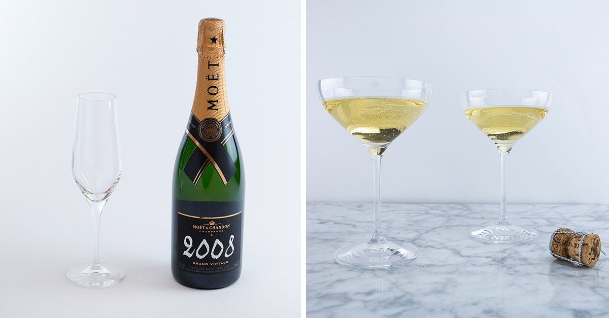 Champagne Coupe vs Flute — Zestful Kitchen