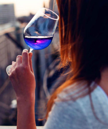 Blue Wine Not a Gag: Apparently, Americans Love It