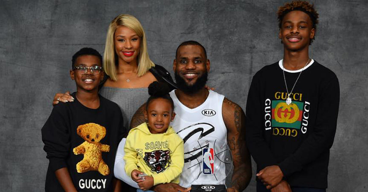 LeBron James, Wine Lover, Lets Lucky Sons 'Drink Whatever Dad's Having