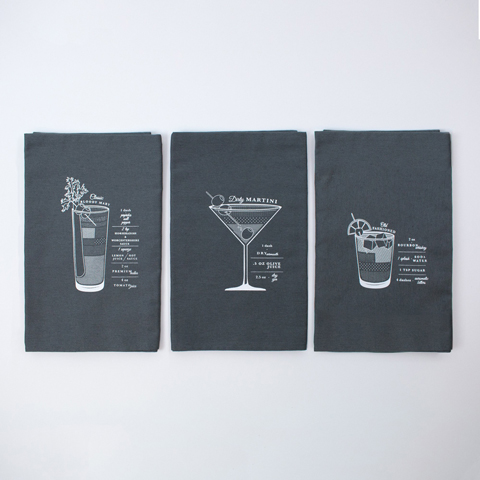 Cocktail Recipe Cocktail Towels
