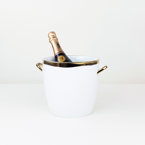 Dauville Champagne Bucket in Gold