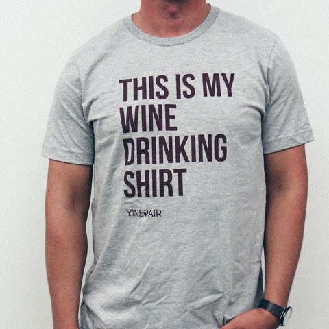 This is my wine drinking t-shirt for wine lovers