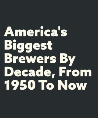 Charted: America’s Biggest Brewers by Decade, From 1950 to Now