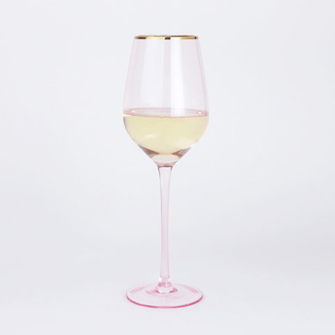 Rose Crystal Wonderland Stemmed Wineglass 