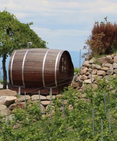 Sleep Among the Vines in a Giant Wine Barrel at This German Winery