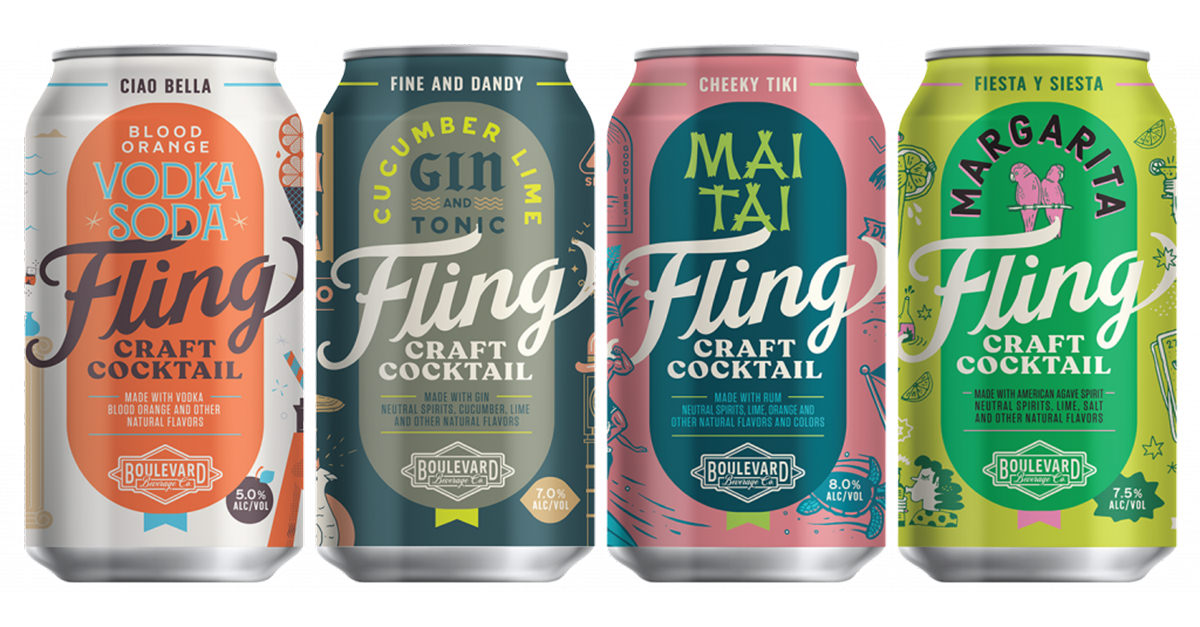 Spring Fling: Boulevard Brewing Launches Canned Cocktail Line | VinePair