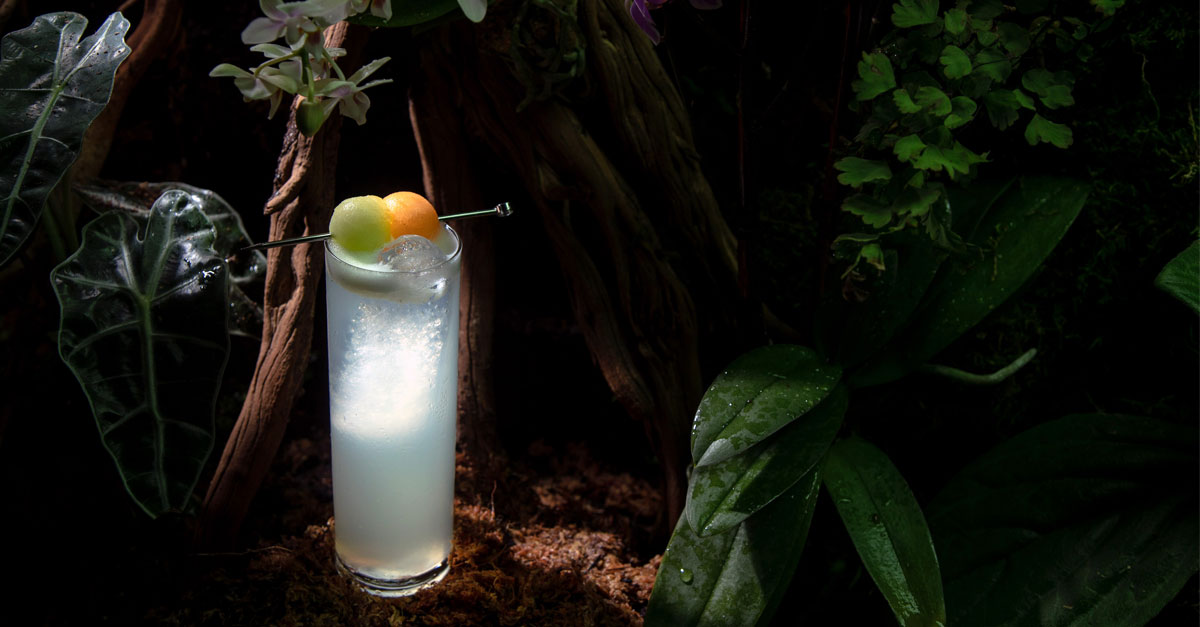 Sesame-infused soju and refreshing melon juice come together in this elegant, surprisingly versatile cocktail from NYC's Undercote. Learn how to make it with this recipe. A must have cocktail that can easily be adjusted for seasonal spring or summer fruits.