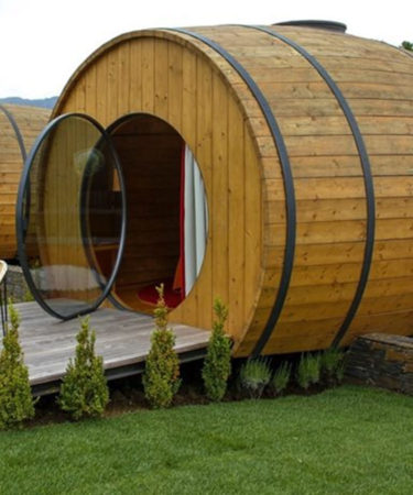 Sleep in a Giant Wine Barrel at this Vineyard in Portugal