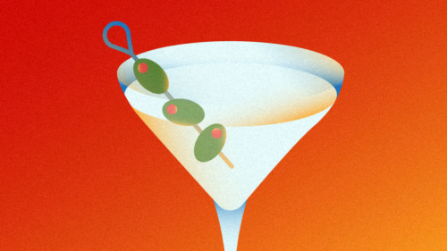 Prosecco bianco cocktail martini e MARTINI &