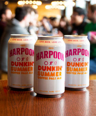 Dunkin’ and Harpoon Release Iced-Coffee-Inspired Summer Pale Ale