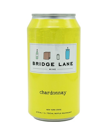 Bridge Lane Chardonnay is one of the best canned wines for summer 2019.
