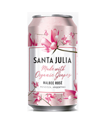Santa Julia Organic Malbec rosé is one of the best canned wines for summer 2019.