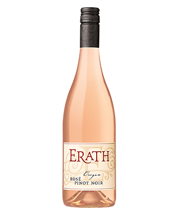 Erath Pinot Noir Rose is one of VinePair's top rosé wines of 2019