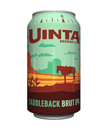 Uinta Saddle Back Brut IPA