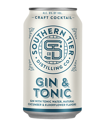 Southern Tier Distilling Co. Gin & Tonic is one of the best canned G&Ts for 2019.