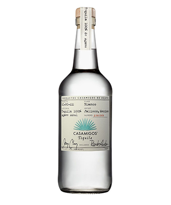 Casamigos Blanco is one of the 10 best celebrity spirits.