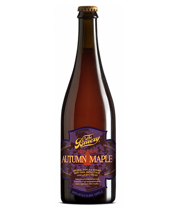 The Bruery Midnight Autumn Maple is one of the best pastry stouts