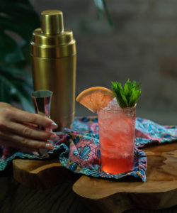 The Hibiscus Citrus Tea Cocktail