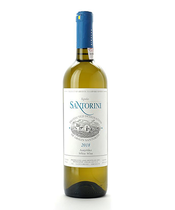 Domaine Sigalas Assyrtiko is one of the 50 best wines of 2019. 