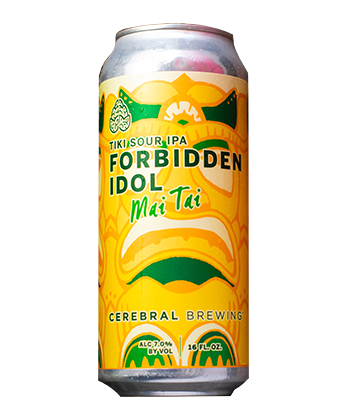 Cerebral Brewing Forbidden Idol Tiki Sour IPA Mai Tai is one of the 50 best beers of 2019