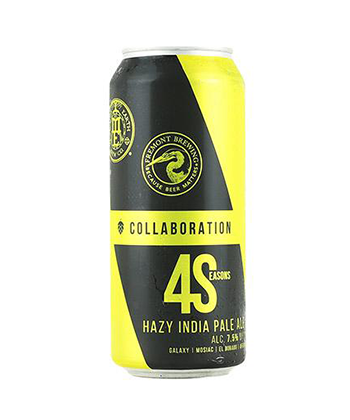 Mother Earth 4Seasons Hazy IPA is one of the 50 best beers of 2019
