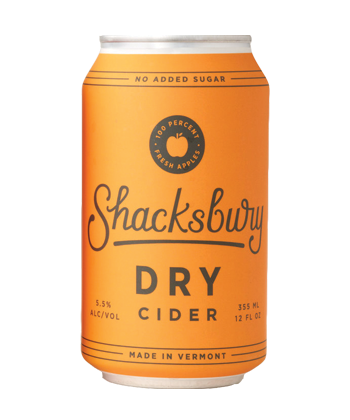 Shacksbury Dry is one of the best hard ciders of 2020.