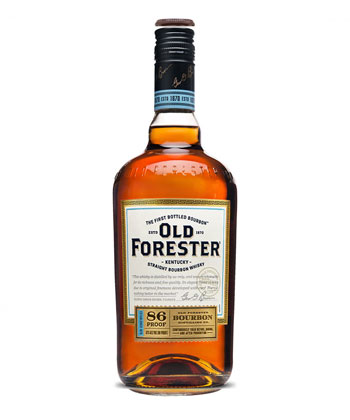 Old Forester 86 Proof is one of the best cheap whiskeys you can buy.
