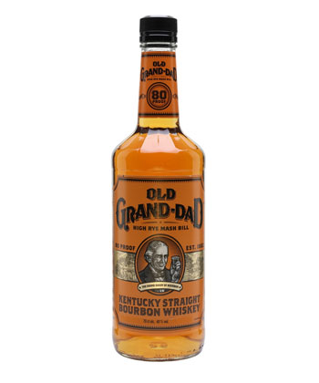 Old Grand-Dad Kentuck Straight Bourbon is one of the best cheap whiskeys you can buy.