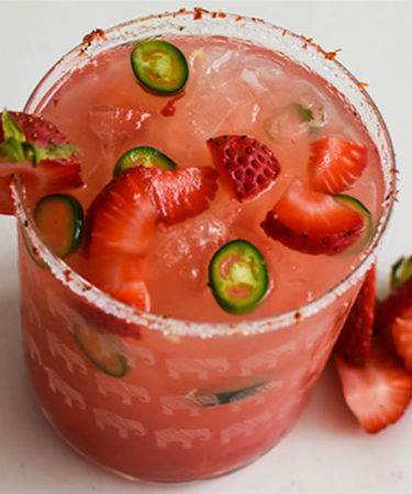 The Spicy Strawberry Margarita Recipe Recipe