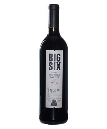 Big Six Bourbon Barrel Red Blend is one of the most popular red blends in America