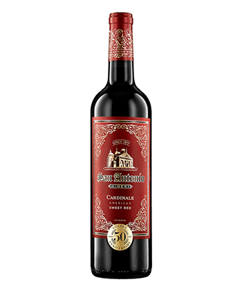 San Antonio Cardinale American Sweet Red is one of the most popular red blends in America