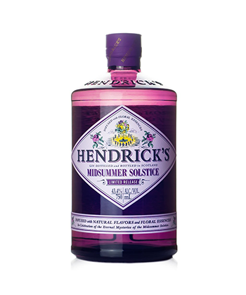 Hendrick 's Midsummer Solstice to jeden z najlepszych ginów 2020 roku's Midsummer Solstice is one of the Best Gins of 2020