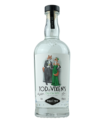 Tod Vixen je jedním z Nejlepších Ginů roku 2020's is one of the Best Gins of 2020