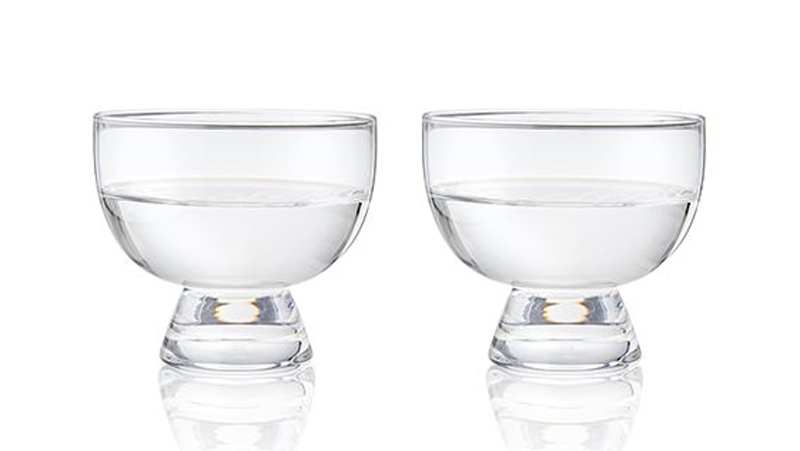 These lead-free crystal Mezcal copita glasses are the best way to drink mezcal.