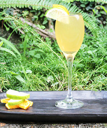 The Classic Champagne Cocktail With A Citrus Twist Recipe