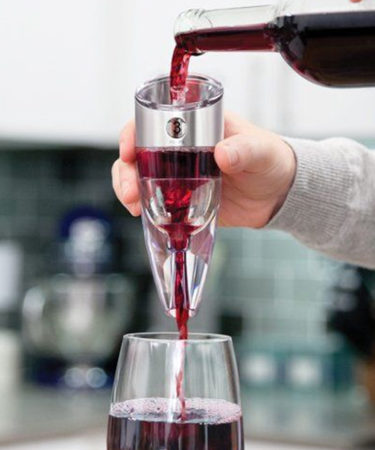 This Adjustable Aerator Will Decant Wine in Minutes