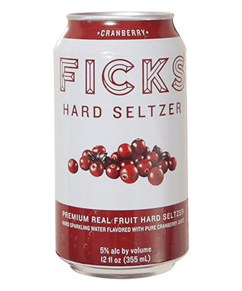 Ficks Cranberry Hard Seltzer Review