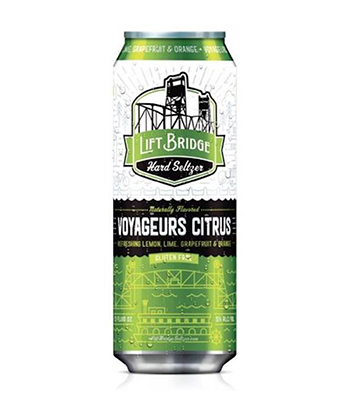 Lift Bridges Citrus is one of the 30 best hard seltzers you can buy right now.