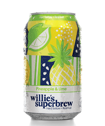 Willie's Superbrew pineapple is one of the 30 best hard seltzers you can buy right now.