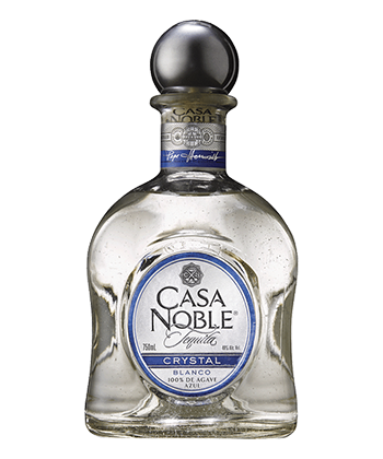 Casa Noble Crystal Blanco is one of the 30 best tequilas of 2020.