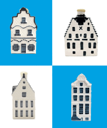 How KLM’s Ceramic Houses Became Collectors’ Items for the Gin-Loving Elite